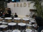 NAMM 2012 Brady stave snare drums