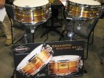 NAMM 2012 Craviotto Masters Metal snare drums