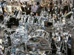 NAMM 2012 Gretsch drums double bass drum chrome kit with Gibraltar hardware (02)