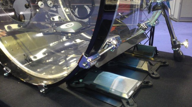 drumcool.com - NAMM 2012 Kelly SHU FLATZ miking system