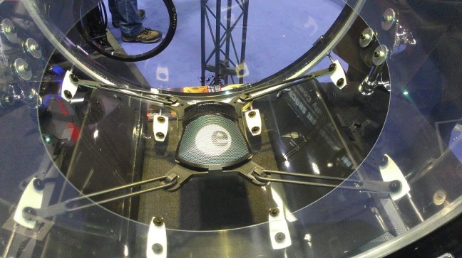 NAMM 2012 Kelly SHU FLATZ miking system with Sennheiser E901 microphone