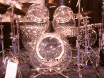NAMM 2012 Molecules acrylic bubble drum kit (01)
