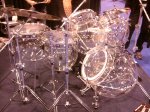 NAMM 2012 Molecules acrylic bubble drum kit (02)