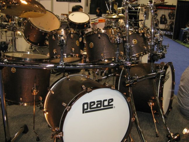 NAMM 2012 Peace egyptian engraved bronze drum (01)