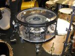NAMM 2012 SJC acrylic Mother of drums snare drum inside shell