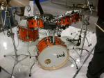 NAMM 2012 Taye hyperdrive drum kit