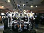 NAMM 2012 Yamaha drums hexrack II with Zildjian Gen16 cymbals (01)